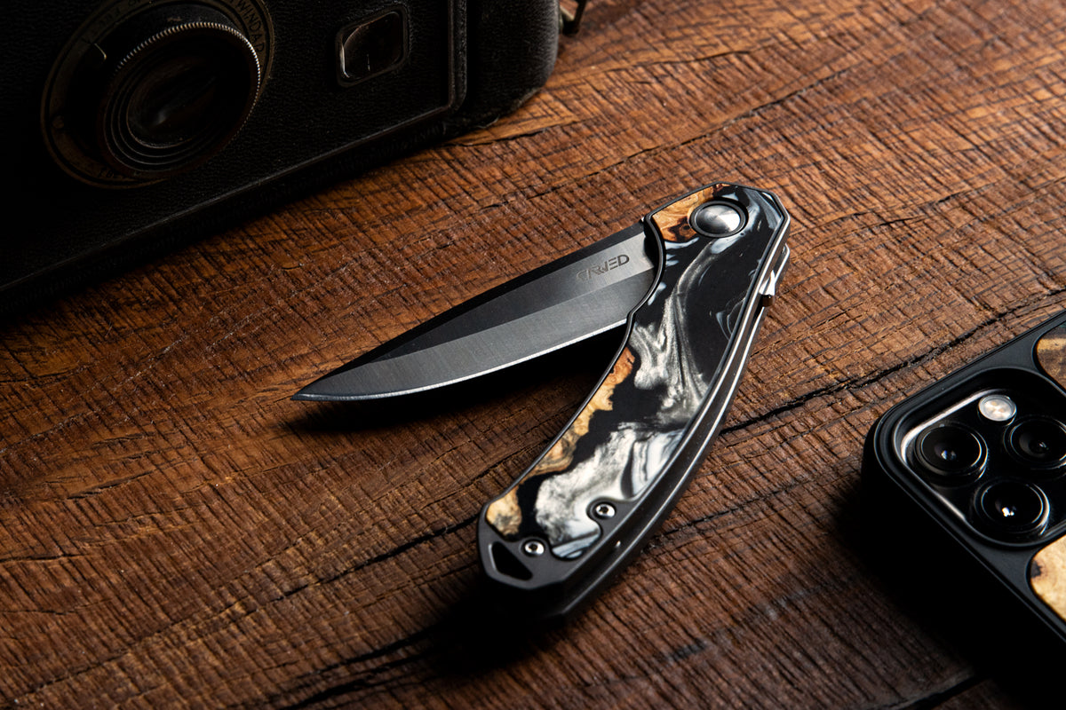 Pocket Knife Cut Test Carved Knives