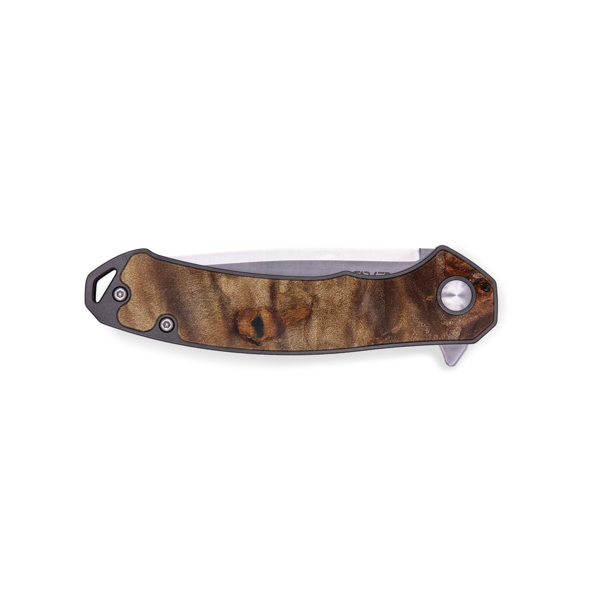 EDC Burl Wood Pocket Knife Rey (Maple Burl, 605447) Carved Knives