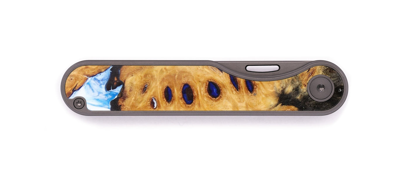 Minimalist Burl Wood Pocket Knife - Charee (Buckeye Burl, 605463)