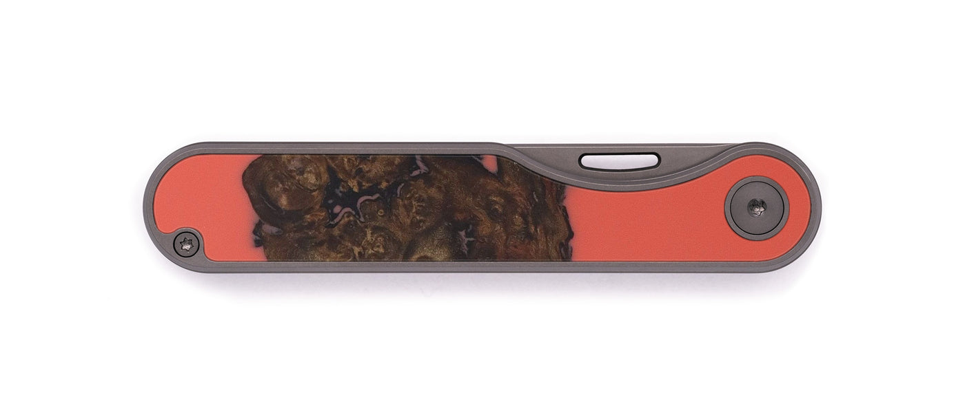 Minimalist Wood+Resin Pocket Knife - Dany (Bold, 539590)