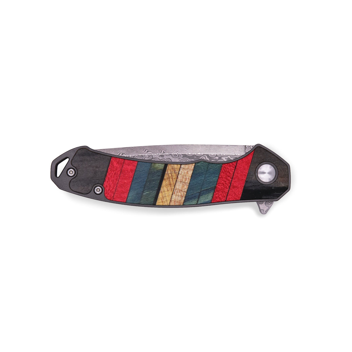 Premium Folding Pocket Knife with Epoxy Resin Handle