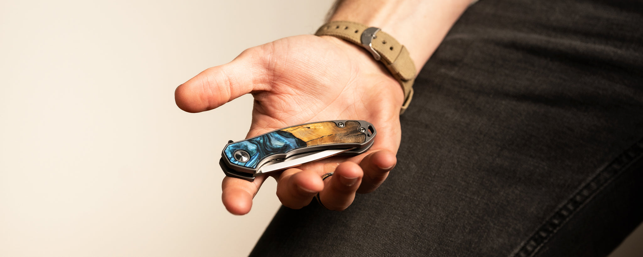 EDC Folding Pocket Knives Carved Knives