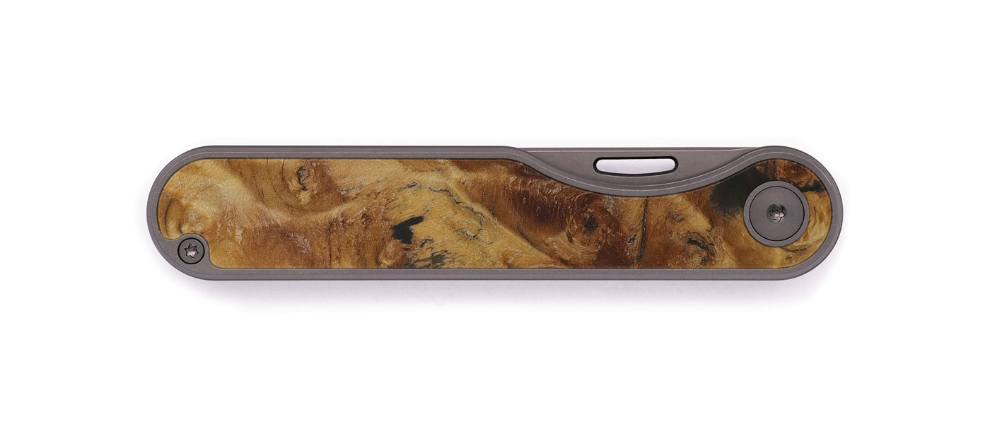 Minimalist Burl Wood Pocket Knife - Prayson (Buckeye Burl, 580724)