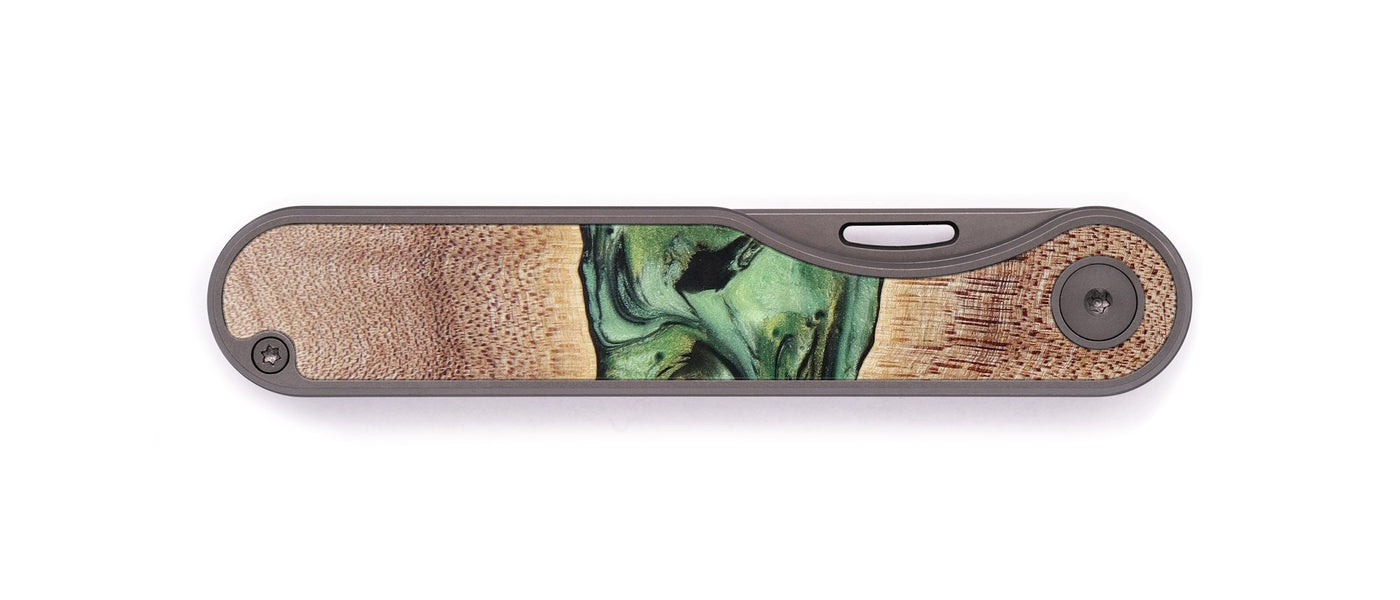 Minimalist Wood+Resin Pocket Knife - Jazmyn (Artist Pick, 621596)