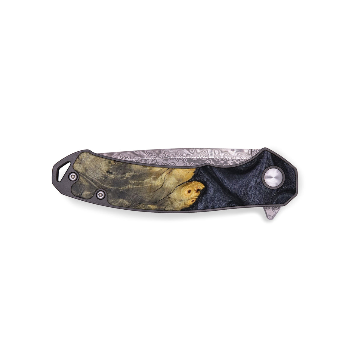 EDC Wood+Resin Pocket Knife - Rodrick (Artist Pick, 617946) – Carved Knives