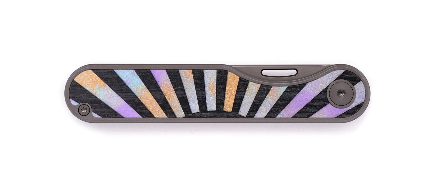 Minimalist Wood+Resin Pocket Knife - Quentin (Retro, 634961)