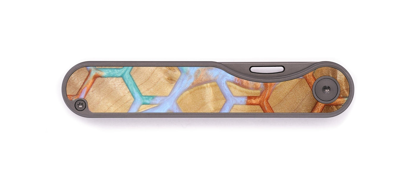 Minimalist Wood+Resin Pocket Knife - Enid (Pattern, 622820)
