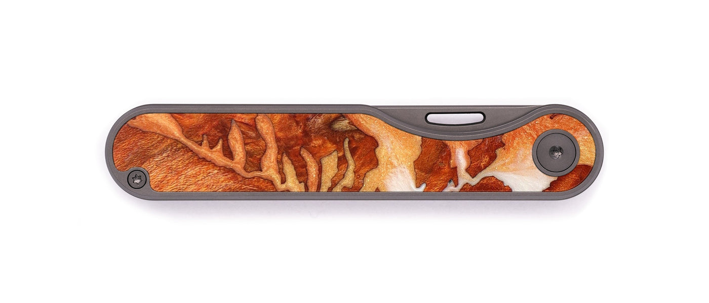 Minimalist Wood+Resin Pocket Knife - Stormi (Artist Pick, 632816)